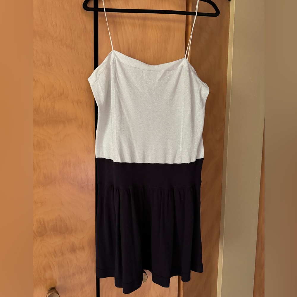 Iisli Navy and Silver dress SZ L